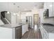 Spacious kitchen with stainless steel appliances, granite countertops, and kitchen island at 8076 Fort Hill Way, Myrtle Beach, SC 29579