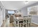 Open-concept living and dining area, perfect for entertaining with beautiful views at 1310 N Waccamaw Dr. # 208, Garden City Beach, SC 29576