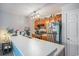 Kitchen with stainless steel appliances, sink, and warm wood cabinets at 1460 Blue Tree Ct. # E, Myrtle Beach, SC 29588
