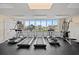 Well-equipped fitness center with treadmills, ellipticals, and scenic views at 1625 S Ocean Blvd. # 309, North Myrtle Beach, SC 29582