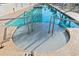 Hot tub with stainless steel railings and pool access at 1625 S Ocean Blvd. # 309, North Myrtle Beach, SC 29582