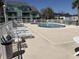 Community pool with lounge chairs and a pristine, refreshing swimming area at 1930 Bent Grass Dr. # 39H, Surfside Beach, SC 29575