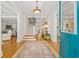 Grand foyer featuring hardwood floors, staircase, and an open layout, creating an inviting entrance at 21 Whitehall Ave., Georgetown, SC 29440