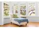 Comfortable sitting area with scenic window views at 21 Whitehall Ave., Georgetown, SC 29440