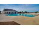 Community pool featuring a large swimming area and a spacious pool deck for residents to enjoy at 251 Copper Leaf Dr., Myrtle Beach, SC 29588