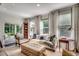 Cozy living room with comfortable seating, natural light, and stylish decor, creating an inviting and relaxing atmosphere at 251 Copper Leaf Dr., Myrtle Beach, SC 29588