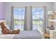 Bedroom offers a serene view from the natural light and carpet flooring at 284 Whipple Run, Myrtle Beach, SC 29588