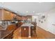Kitchen with stainless steel appliances, granite countertops, breakfast bar seating and eat in dining nook at 284 Whipple Run, Myrtle Beach, SC 29588