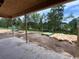Exterior view of the covered patio and spacious backyard at 3072 Palma Way, Myrtle Beach, SC 29579