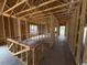 The framed interior of the new home is prepped for windows and doors at 3072 Palma Way, Myrtle Beach, SC 29579