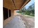 View of the outdoor patio and the expansive backyard at 3072 Palma Way, Myrtle Beach, SC 29579
