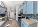Bright kitchen with stainless steel appliances, ample counter space, and stylish cabinets at 4 Clemson Rd., Conway, SC 29526