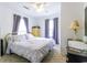 Bedroom featuring a bed, windows, and carpet at 404 13Th Ave. S, Myrtle Beach, SC 29577