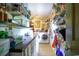 Laundry room with wooden countertop and washer and dryer at 404 13Th Ave. S, Myrtle Beach, SC 29577