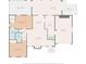 Detailed floor plan featuring screened porch, sunroom, primary bedroom, and spacious living room at 404 Snowy Egret Dr., Murrells Inlet, SC 29576