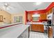 Kitchen with an open bar area, stainless steel appliances, and white cabinets at 404 Snowy Egret Dr., Murrells Inlet, SC 29576