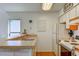 Functional kitchen featuring wood countertops, a stainless steel sink, and white appliances for cooking at 4486 Little River Inn Ln. # 2107, Little River, SC 29566