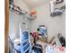 A cluttered storage room with wire shelving shows ample space for organizing household items at 4486 Little River Inn Ln. # 2107, Little River, SC 29566