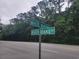 Street sign showing the intersection of White River Drive and River Oaks Drive at 477 White River Dr. # 32-H, Myrtle Beach, SC 29579