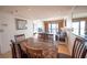 Comfortable living room featuring a dining area with seating at 4800 S Ocean Blvd. # 504, North Myrtle Beach, SC 29582