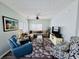 Cozy living room featuring comfortable seating, stylish decor, and plenty of natural light at 6001-1168 S Kings Hwy., Myrtle Beach, SC 29575