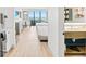 Bright condo with a view of the ocean and a partial bathroom at 7100 N Ocean Blvd. N # 601, Myrtle Beach, SC 29572
