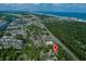 Aerial view of a residential community near the ocean and Barefoot Landing offering a desirable coastal lifestyle at 814 Night Heron Ln., Myrtle Beach, SC 29572