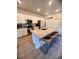 Stylish kitchen featuring a large center island with bar seating and modern appliances at 8211 Forest Edge Dr., Myrtle Beach, SC 29579