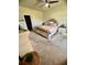 Serene main bedroom with carpet flooring, a storage bed, and matching furniture at 8211 Forest Edge Dr., Myrtle Beach, SC 29579