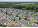 Aerial view of residential community along a canal at 8855 Radcliff Dr. Nw # 53D, Calabash, NC 28467