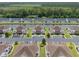 Aerial view of a residential community with waterfront access and ample parking at 8855 Radcliff Dr. Nw # 53D, Calabash, NC 28467