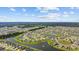 Sprawling aerial view of a Primary-planned community featuring homes and waterfront views at 924 Sorano St., Myrtle Beach, SC 29579