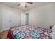 Comfortable bedroom with a ceiling fan, and spacious closets at 95 Timber Run Dr., Georgetown, SC 29440