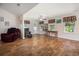 The spacious living room features multiple windows and lots of natural light at 95 Timber Run Dr., Georgetown, SC 29440