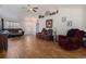 The living room offers ample seating and an open layout for entertaining at 95 Timber Run Dr., Georgetown, SC 29440