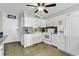 Clean kitchen equipped with a dishwasher and other white appliances, tile floors at 9660 Shore Dr. # 208, Myrtle Beach, SC 29572
