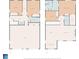 Detailed floor plan outlining room layouts including bedrooms, bathrooms, kitchen, and living spaces at 128 Lake Pointe Dr., Murrells Inlet, SC 29576