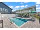 Backyard pool and patio offering a private retreat for relaxation and outdoor enjoyment at 161 Easy St., Garden City Beach, SC 29576
