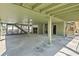 Large under-home area providing ample space for storage or parking at 161 Easy St., Garden City Beach, SC 29576