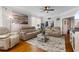 Comfortable living room with neutral tones, hardwood floors, and ample natural light at 186 Ella Kinley Circle # 101, Myrtle Beach, SC 29588