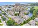 Aerial view of a golf course community with surrounding ponds at 1900 Duffy St. # H-8, North Myrtle Beach, SC 29582
