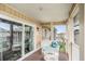 Cozy balcony with wicker seating provides a comfortable outdoor retreat with a view at 1900 Duffy St. # H-8, North Myrtle Beach, SC 29582