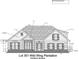 Detailed front elevation of a charming, single-Gathering home design with multiple windows and covered entryway at 2236 Woodstork Dr., Conway, SC 29526