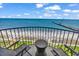 A cozy balcony with ocean views, inviting relaxation with comfortable seating and serene surroundings at 2500 N Ocean Blvd. # 1102, Myrtle Beach, SC 29577