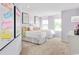 Shared bedroom with twin beds, colorful decor, and bright natural lighting at 2616 Elowen Ln. # 167B, Longs, SC 29568