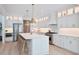 Spacious kitchen with a large island, stainless steel appliances and ample storage at 2729 Long Avenue Ext., Conway, SC 29526