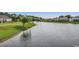 Picturesque water view highlighting the serene lake and surrounding community homes, promising peaceful living at 3091 Viceroy Loop, Little River, SC 29566