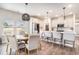 Well-lit kitchen features stainless steel appliances, a breakfast bar, and stylish pendant lighting at 3129 Palma Way, Myrtle Beach, SC 29579
