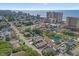 An aerial view of a lovely property situated near the ocean and various local businesses at 401 17Th Ave. S, North Myrtle Beach, SC 29582