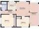Detailed floor plan illustrating the home's layout at 401 17Th Ave. S, North Myrtle Beach, SC 29582